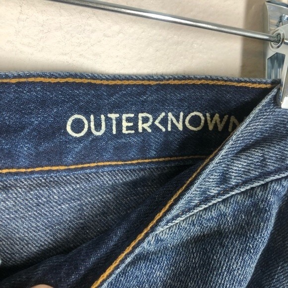 Outerknown Dune High Rise Slim Fit Jeans Size 24 - Picture 5 of 10